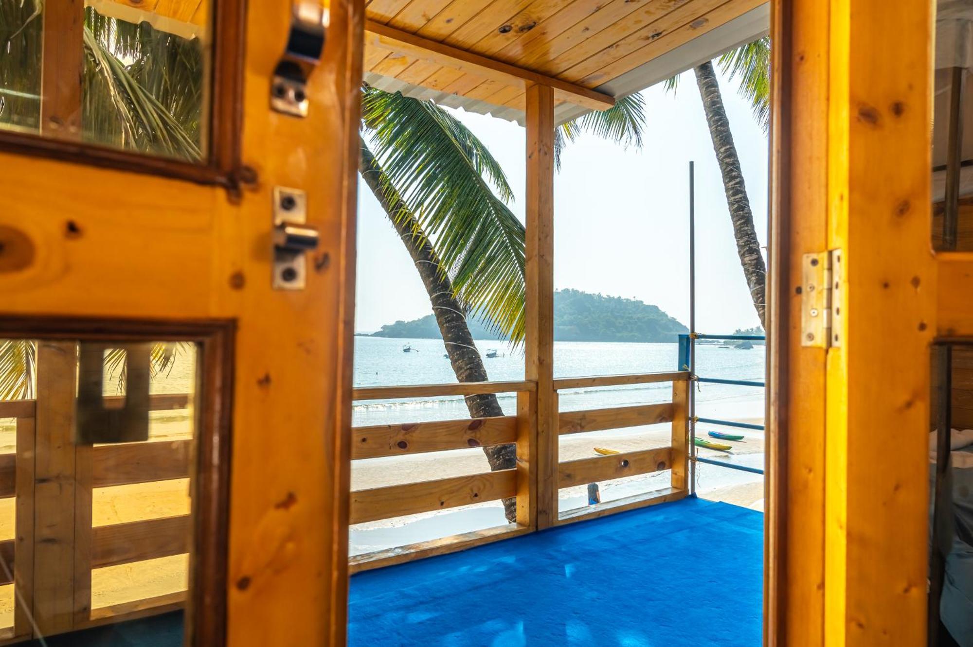 Cafe Blue Hotel Palolem Szoba fotó