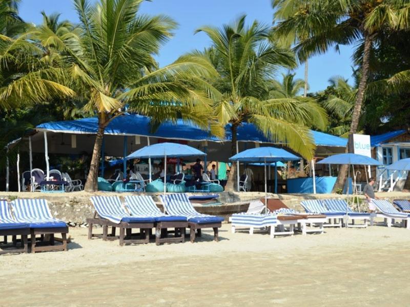Cafe Blue Hotel Palolem Kültér fotó