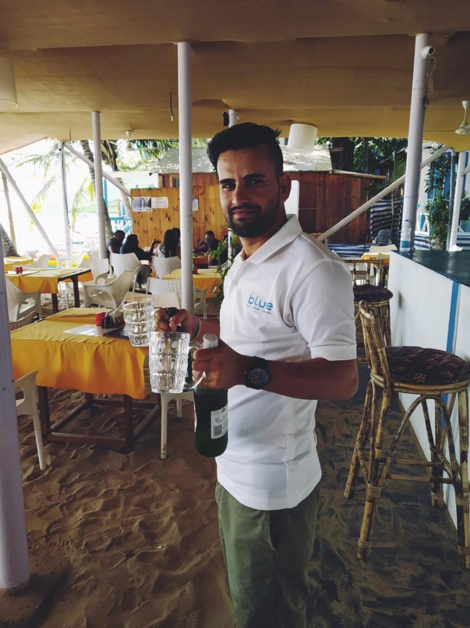Cafe Blue Hotel Palolem Kültér fotó